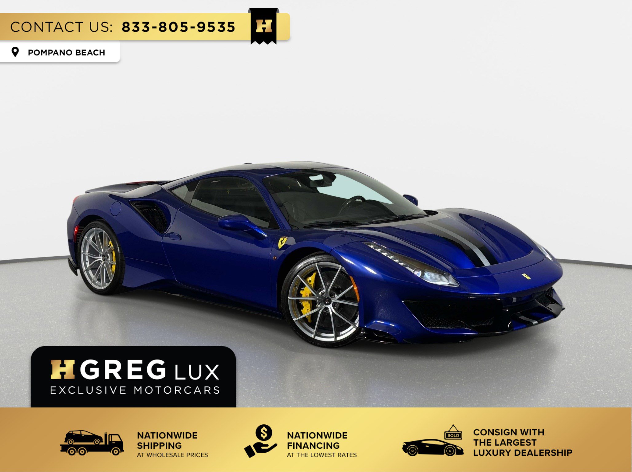 Used 2020 Ferrari 488 Pista Coupe RWD video 1