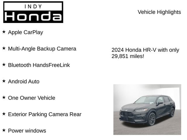 Used 2024 Honda HR-V Sport image 7