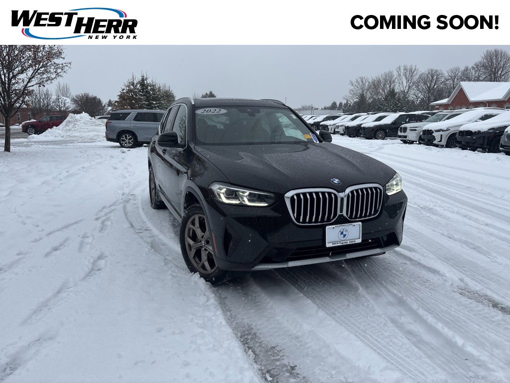 Certified 2022 BMW X3 xDrive30i w/ Convenience Package
