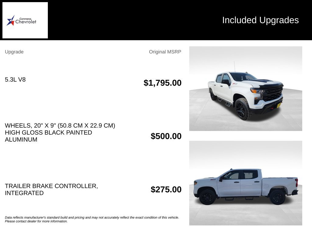 Used 2023 Chevrolet Silverado 1500 Custom Trail Boss AWD/4WD image 14