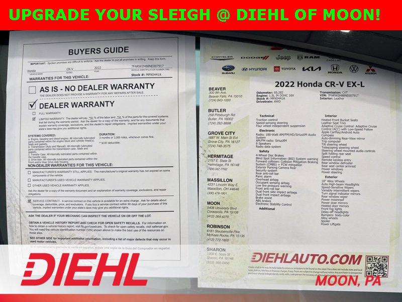 Used 2022 Honda CR-V EX-L image 17