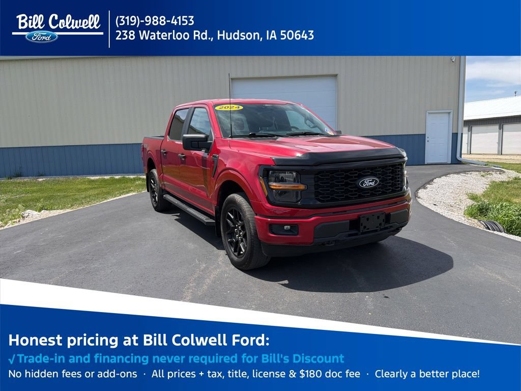 Used 2024 Ford F150 STX w/ STX Black Appearance Package AWD/4WD image 1