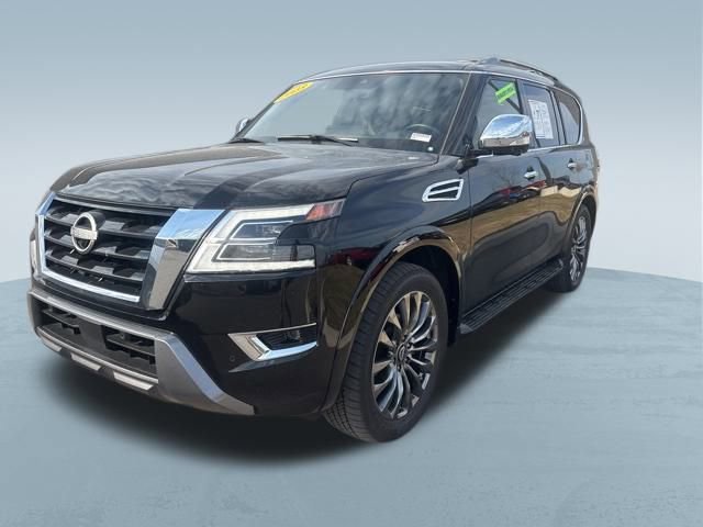 Used 2023 Nissan Armada Platinum w/ Captain's Chairs Package image 2