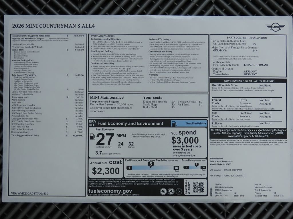 New 2026 MINI Cooper Countryman S image 9