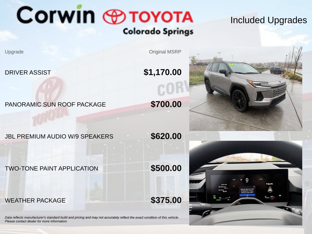 Used 2026 Toyota RAV4 XSE w/ Panoramic Sun Roof Package AWD/4WD image 4