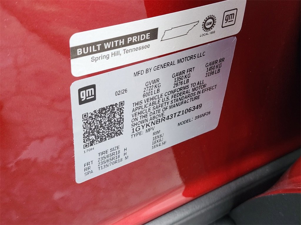 New 2026 Cadillac XT5 Luxury w/ LPO, Floor Liner Package image 29