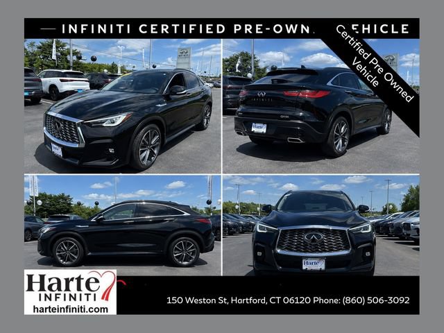 Certified 2023 INFINITI QX55 Luxe w/ Cargo Package