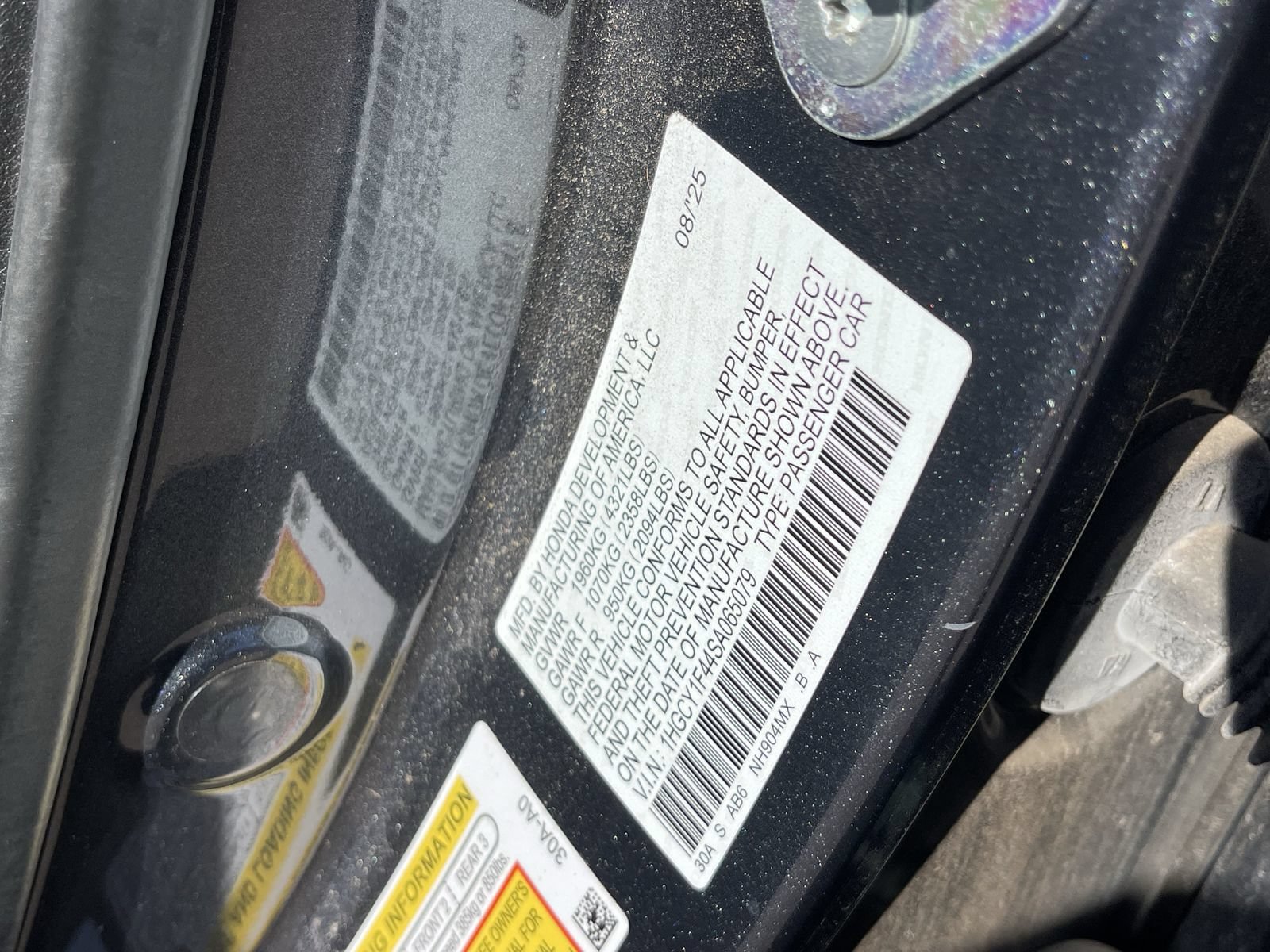 Used 2025 Honda Accord SE image 11