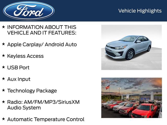 Used 2021 Kia Rio S w/ Technology Package image 5