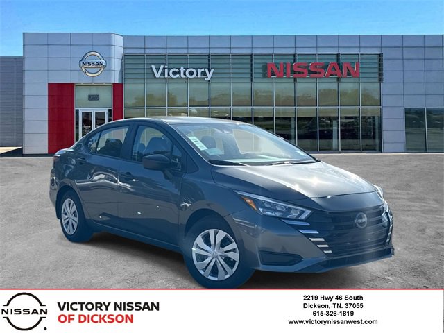New 2025 Nissan Versa S w/ Trunk Package