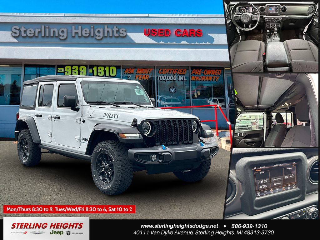 Used 2023 Jeep Wrangler Unlimited w/ Cold Weather Group