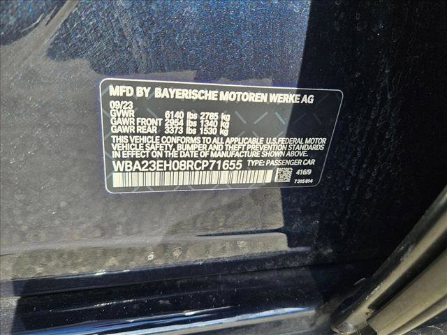 Used 2024 BMW 740i w/ Premium Package RWD image 22