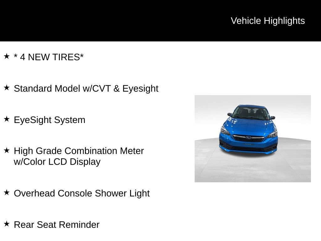 Certified 2021 Subaru Impreza 2.0i image 5