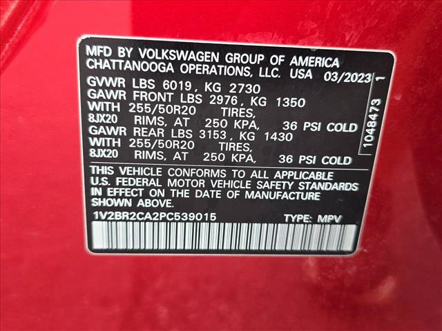 Used 2023 Volkswagen Atlas SEL AWD/4WD image 30