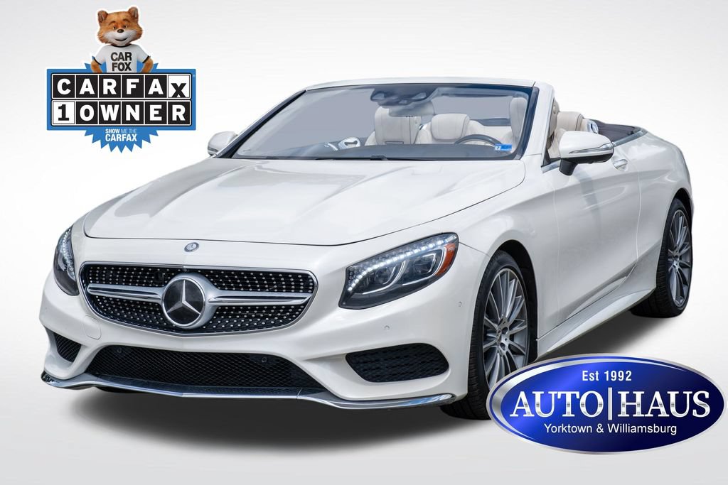 Used 2017 Mercedes-Benz S 550 Cabriolet image 1