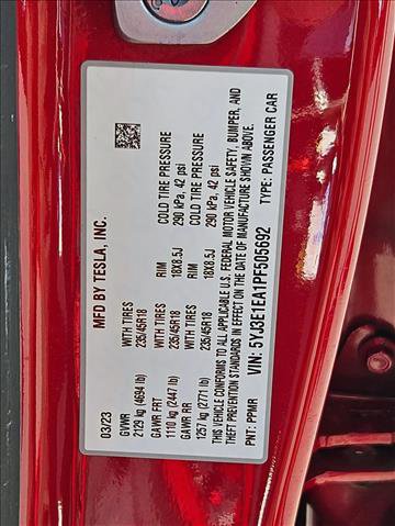 Used 2023 Tesla Model 3 Standard Range RWD image 26