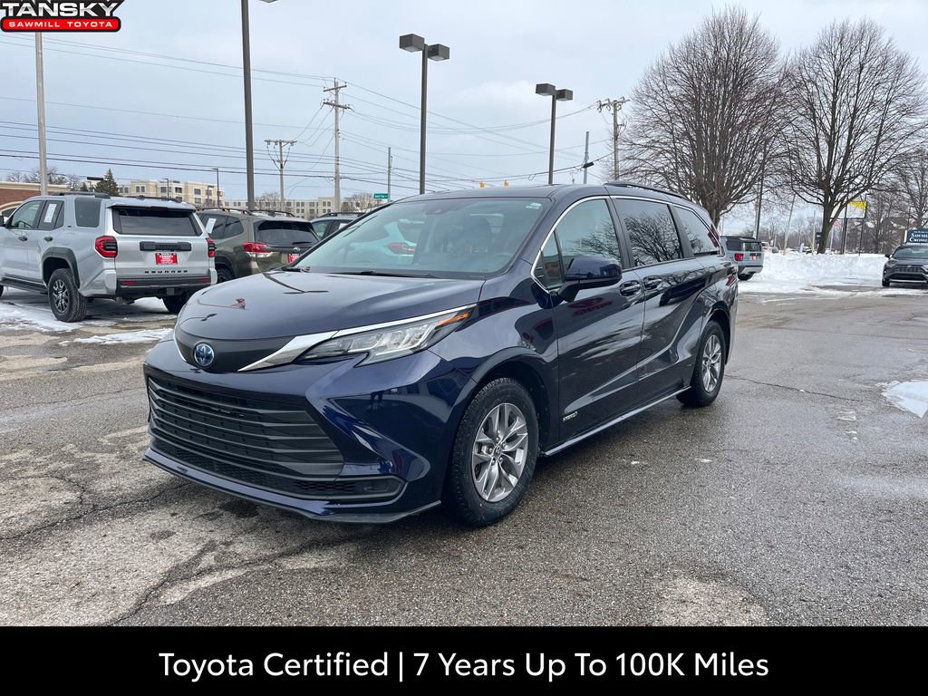 Certified 2021 Toyota Sienna LE