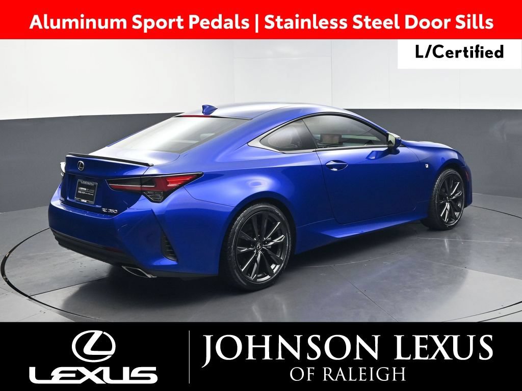 Certified 2023 Lexus RC 350 F Sport RWD image 9