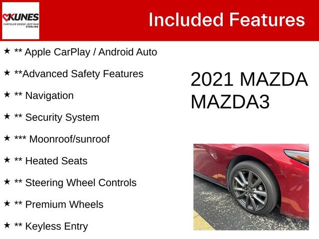 Used 2021 MAZDA MAZDA3 s FWD image 4