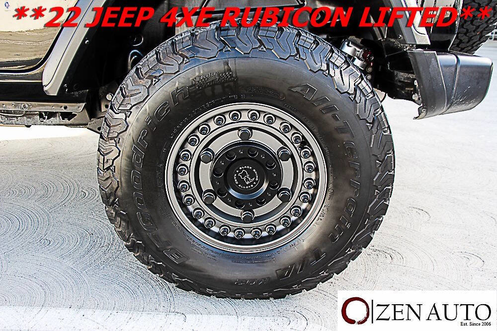 Used 2022 Jeep Wrangler Unlimited Rubicon 4xe w/ Cold Weather Group image 55