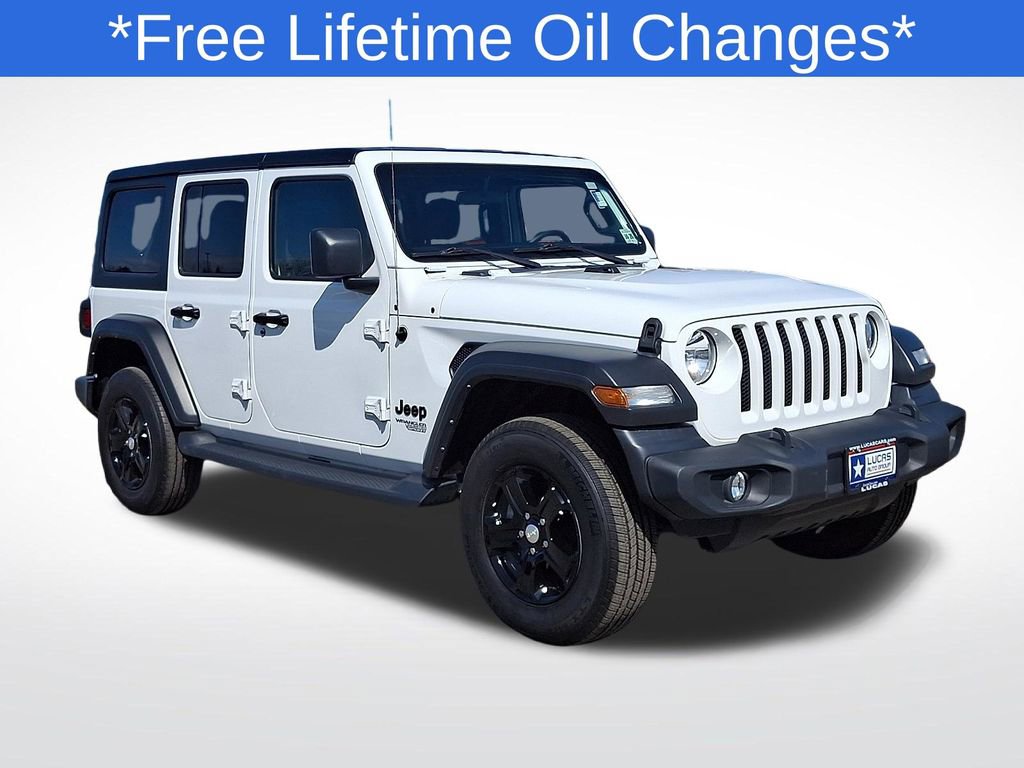 Used 2021 Jeep Wrangler Unlimited Sport image 1