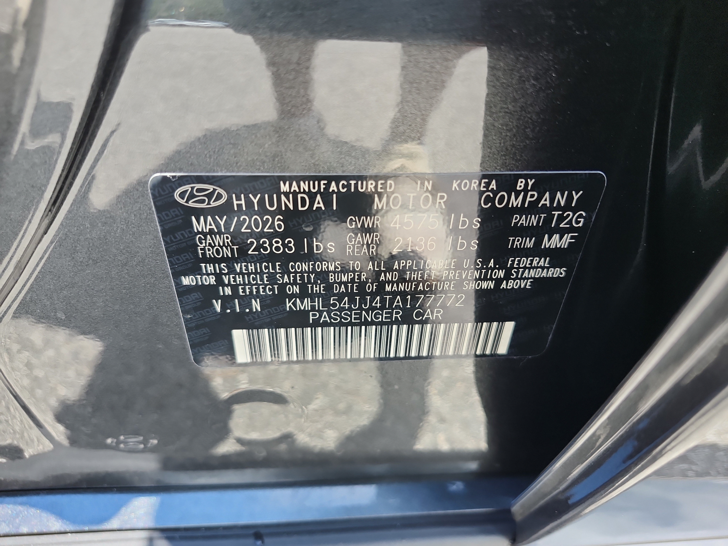 New 2026 Hyundai Sonata Limited FWD image 23
