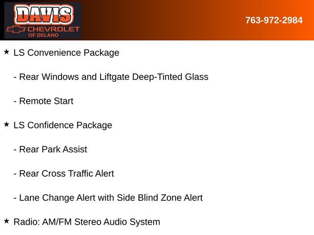 New 2026 Chevrolet TrailBlazer LS w/ LS Convenience Package AWD/4WD image 5