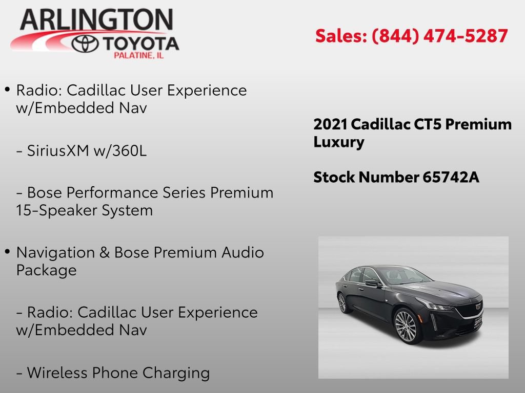 Used 2021 Cadillac CT5 Premium Luxury AWD/4WD video 2