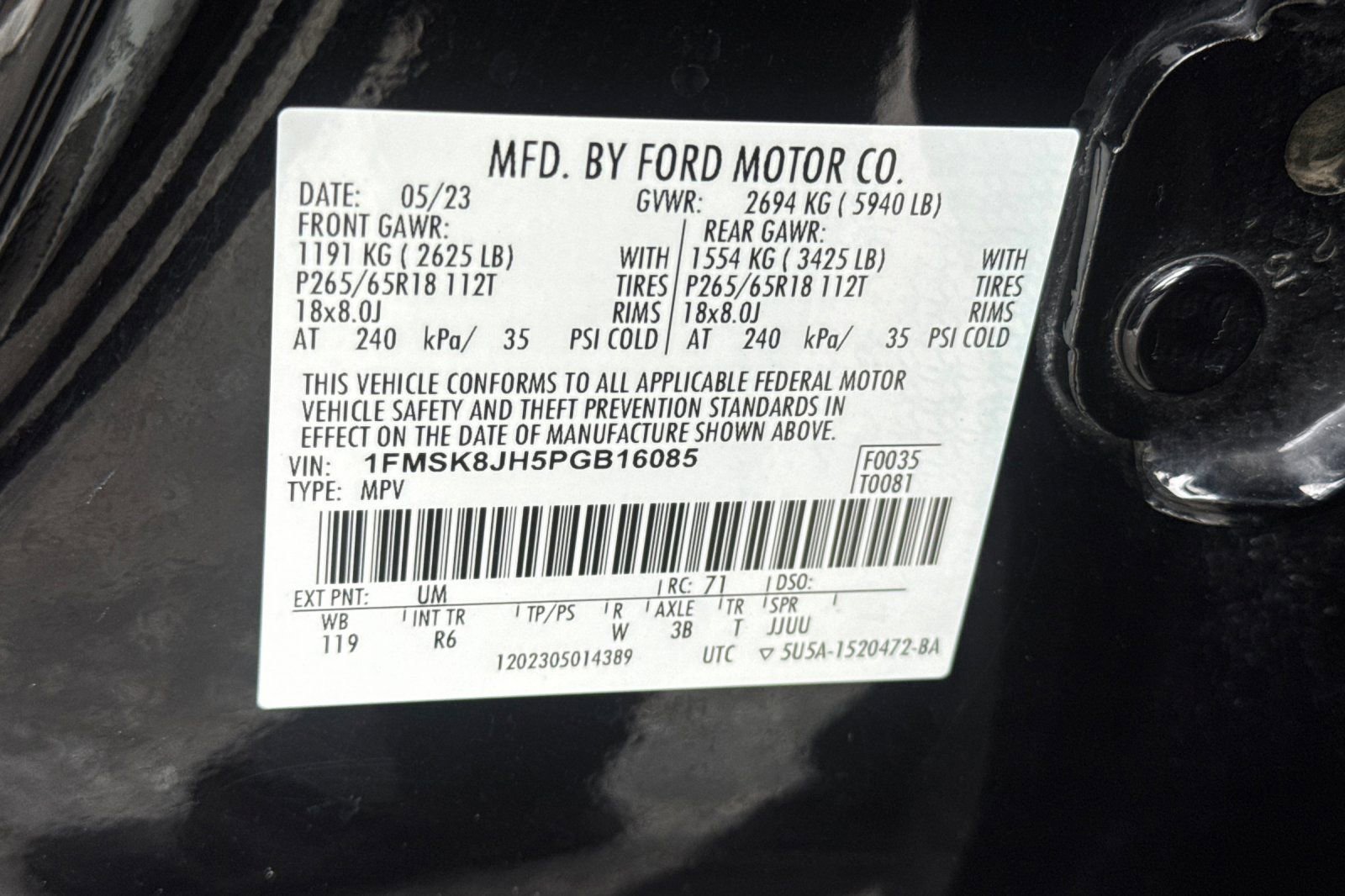 Used 2023 Ford Explorer Timberline w/ Timberline Technology Package AWD/4WD image 28