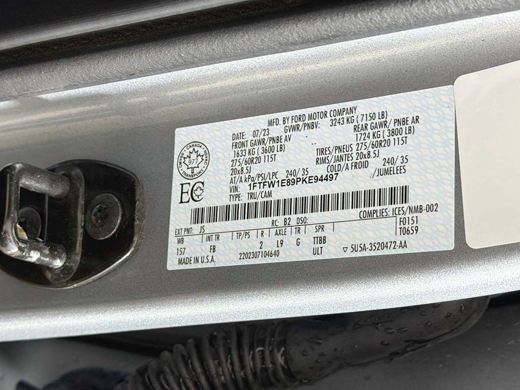 Used 2023 Ford F150 XLT w/ Equipment Group 302A High AWD/4WD image 40