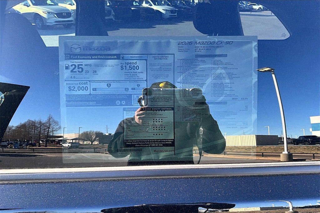 New 2026 MAZDA CX-90 3.3 Turbo w/ Select Package image 13