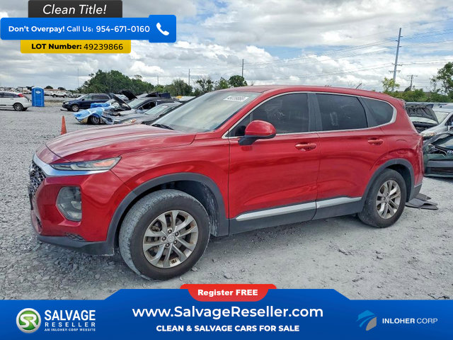 Used 2019 Hyundai Santa Fe SE AWD/4WD image 1