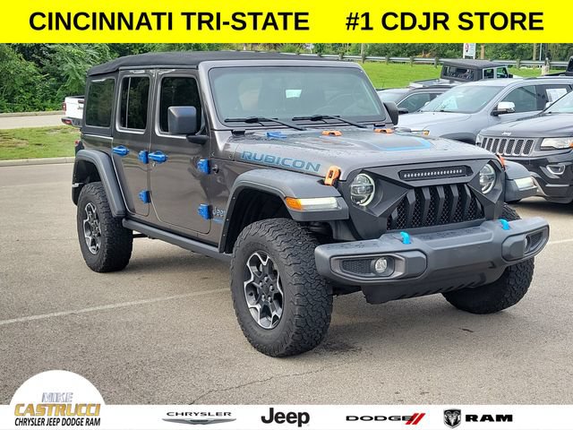 Certified 2022 Jeep Wrangler Unlimited Rubicon 4xe w/ Cold Weather Group