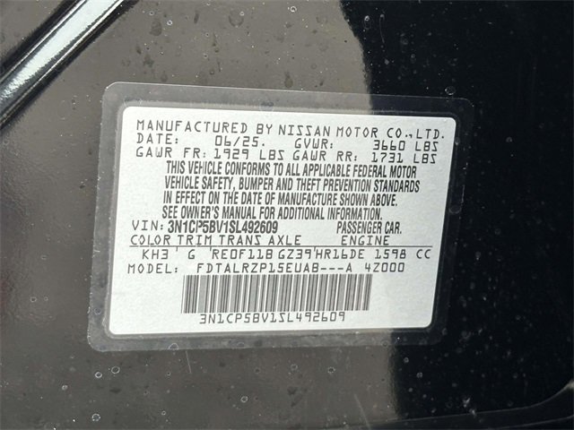 New 2025 Nissan Kicks Play S w/ Interior Electronics Package image 24