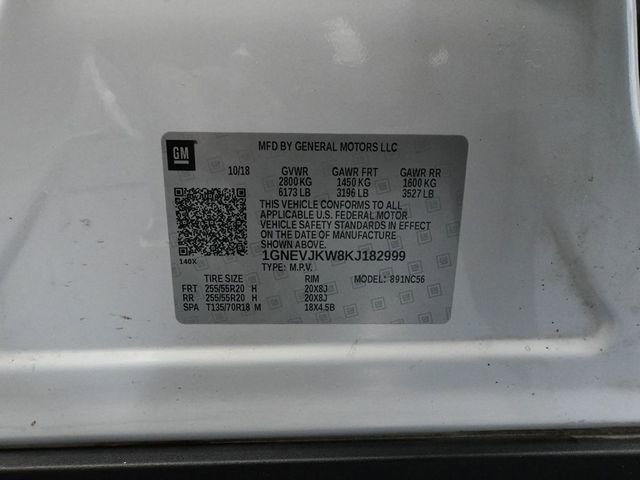 Used 2019 Chevrolet Traverse RS w/ LPO, Floor Liner Package image 53