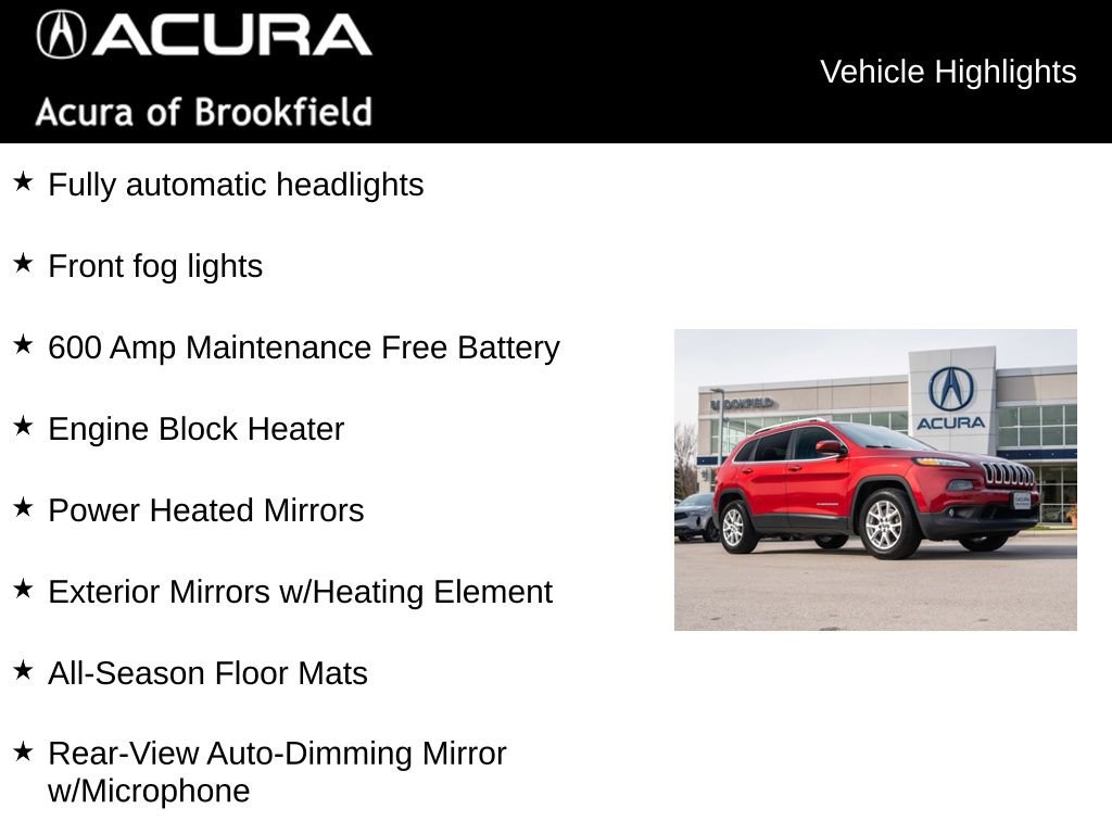 Used 2017 Jeep Cherokee Latitude w/ Comfort/Convenience Group image 20