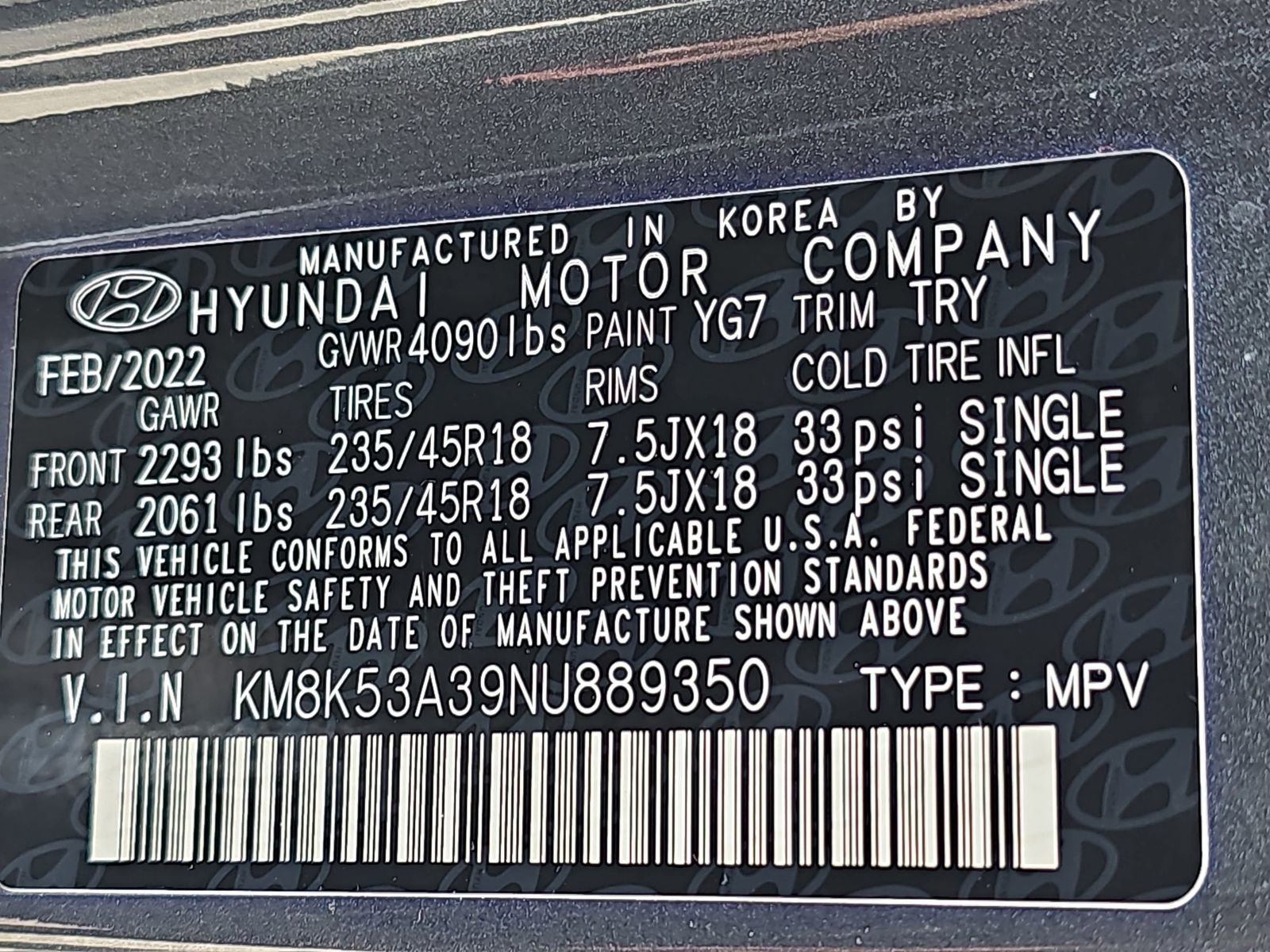 Used 2022 Hyundai Kona Limited FWD image 42