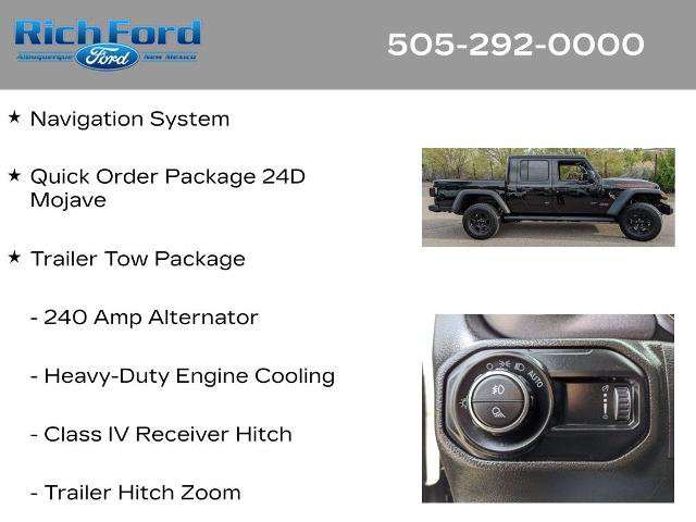 Used 2023 Jeep Gladiator Mojave w/ LED Lighting Group image 11
