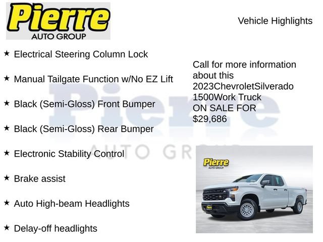 Used 2023 Chevrolet Silverado 1500 W/T AWD/4WD image 22