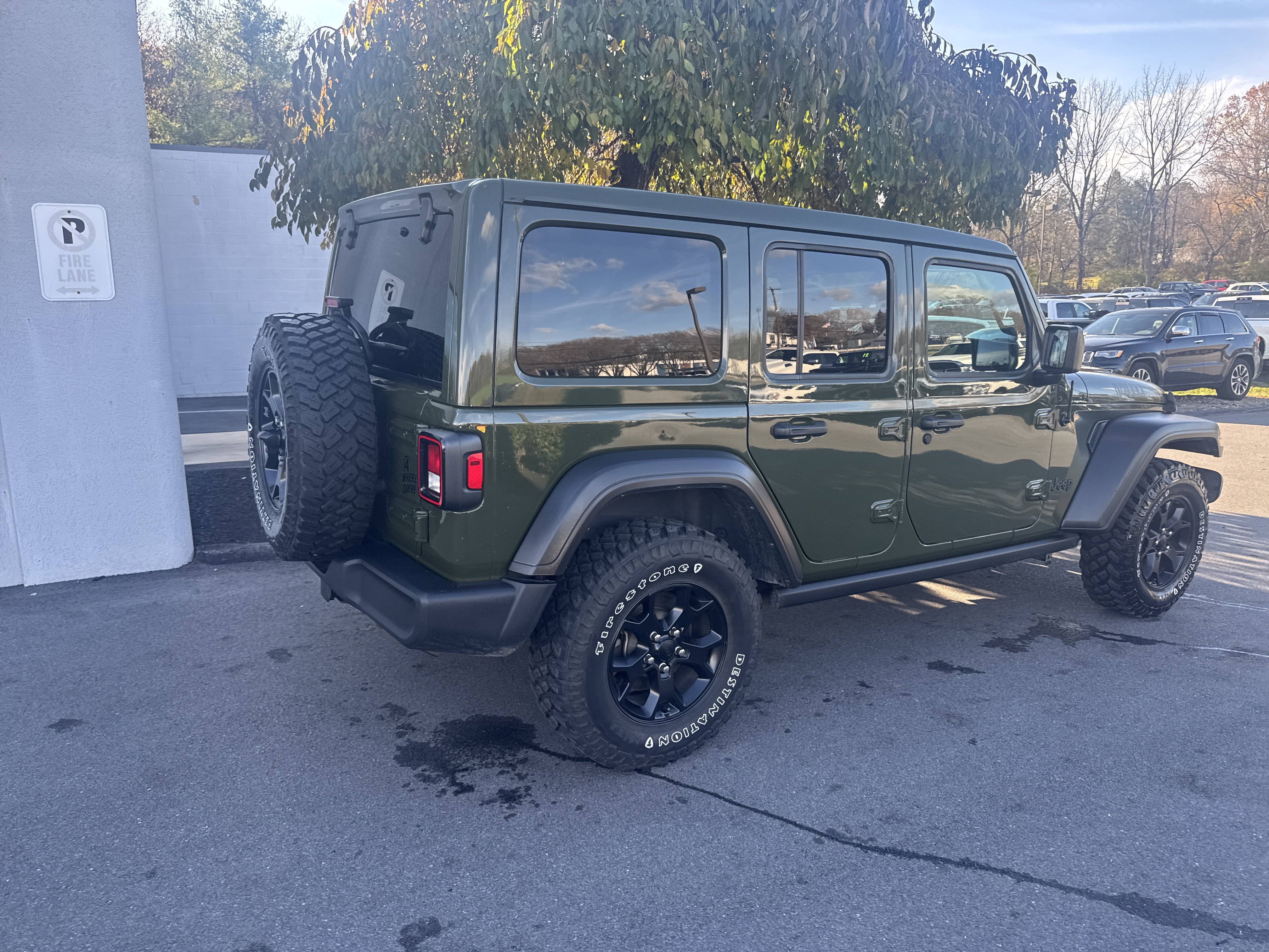 Used 2022 Jeep Wrangler Unlimited Sport video 3