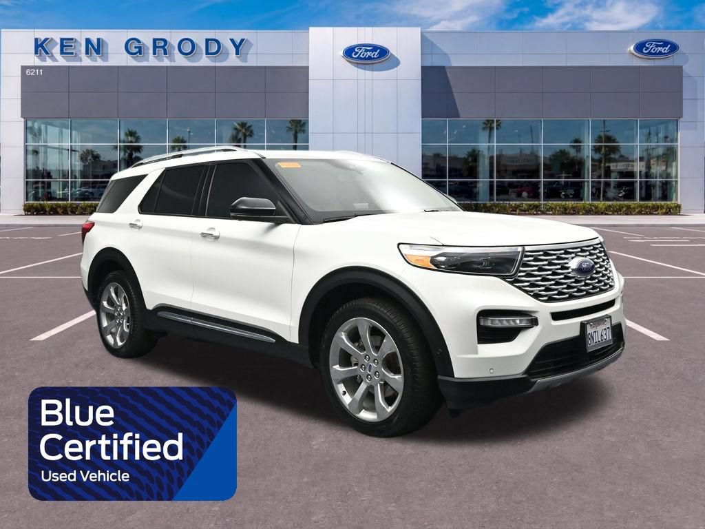 Certified 2020 Ford Explorer Platinum w/ Premium Technology Package