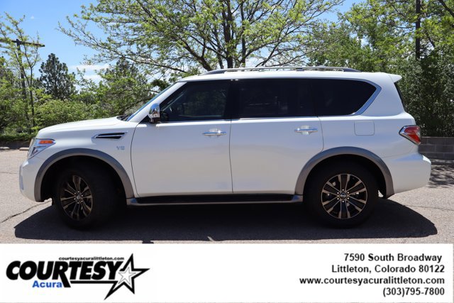Used 2018 Nissan Armada Platinum w/ Captain Seat Package AWD/4WD image 3