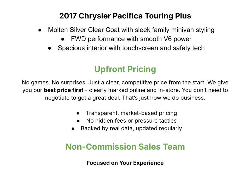 Used 2017 Chrysler Pacifica Touring Plus image 3