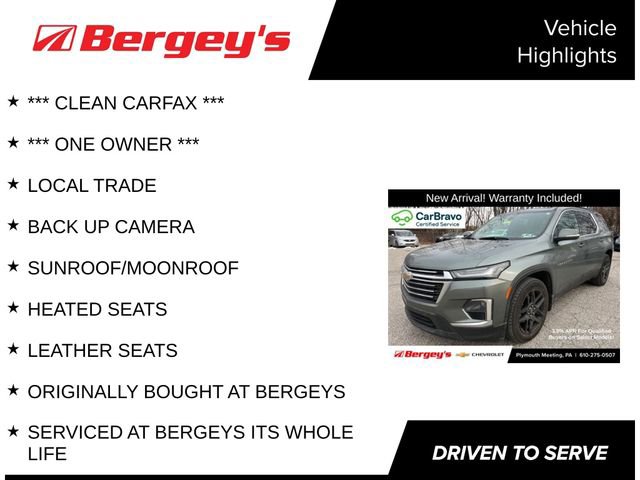 Used 2023 Chevrolet Traverse LT w/ LT Premium Package image 4