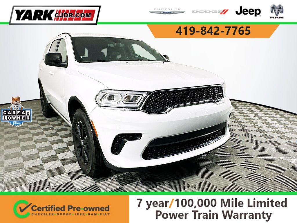Certified 2024 Dodge Durango SXT