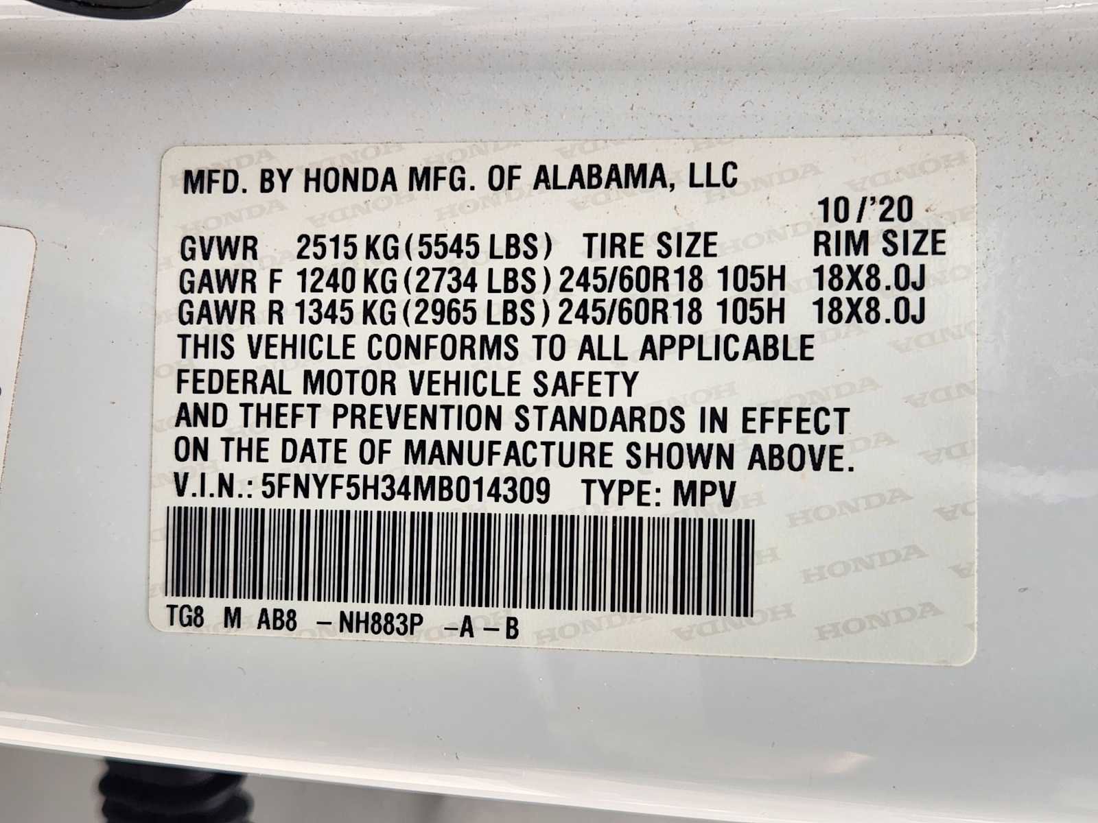 Used 2021 Honda Pilot EX image 34