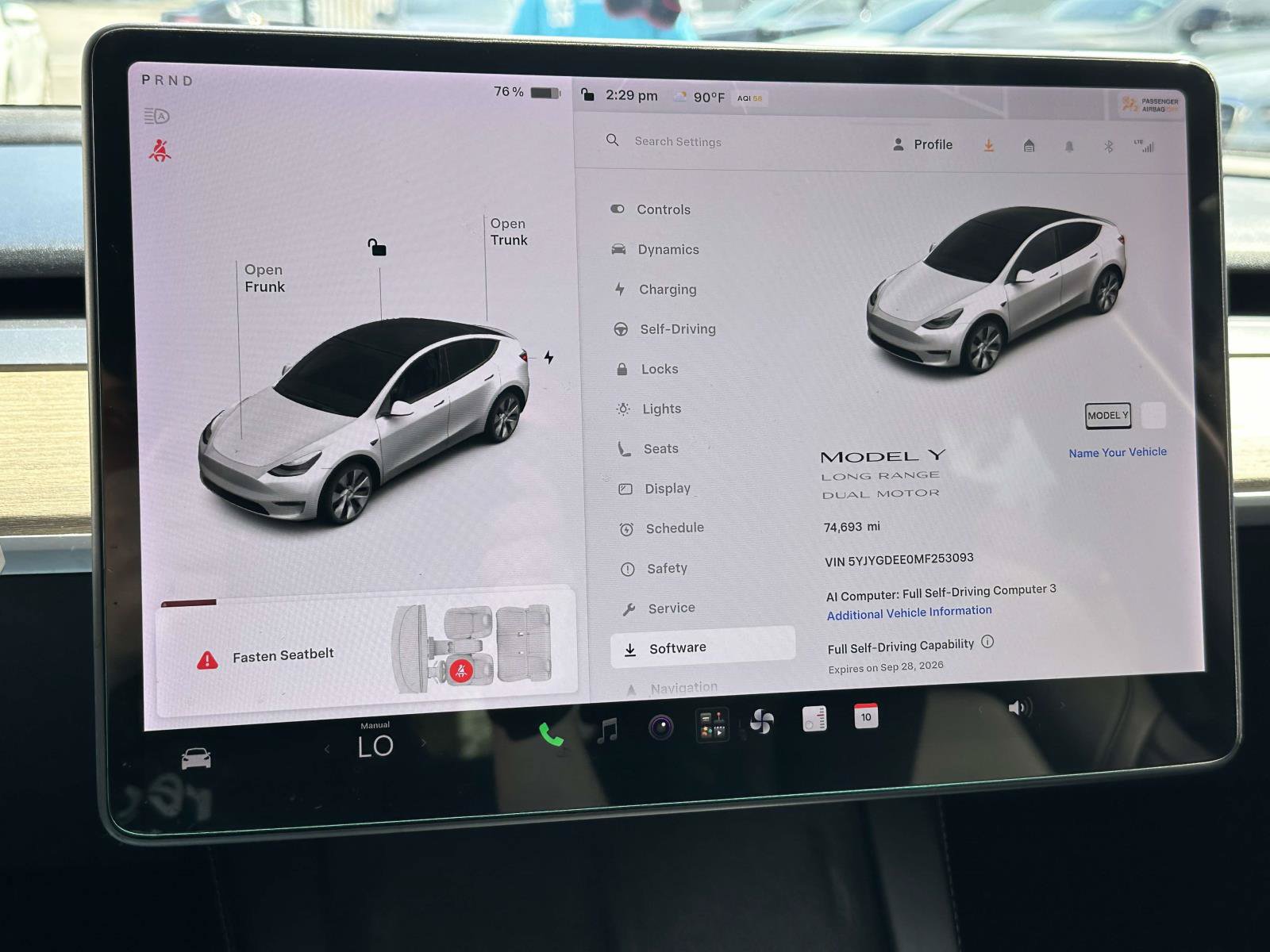 Used 2021 Tesla Model Y Long Range AWD/4WD image 29