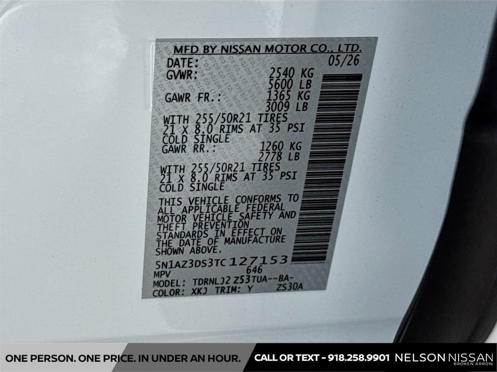 New 2026 Nissan Murano Platinum AWD/4WD image 34