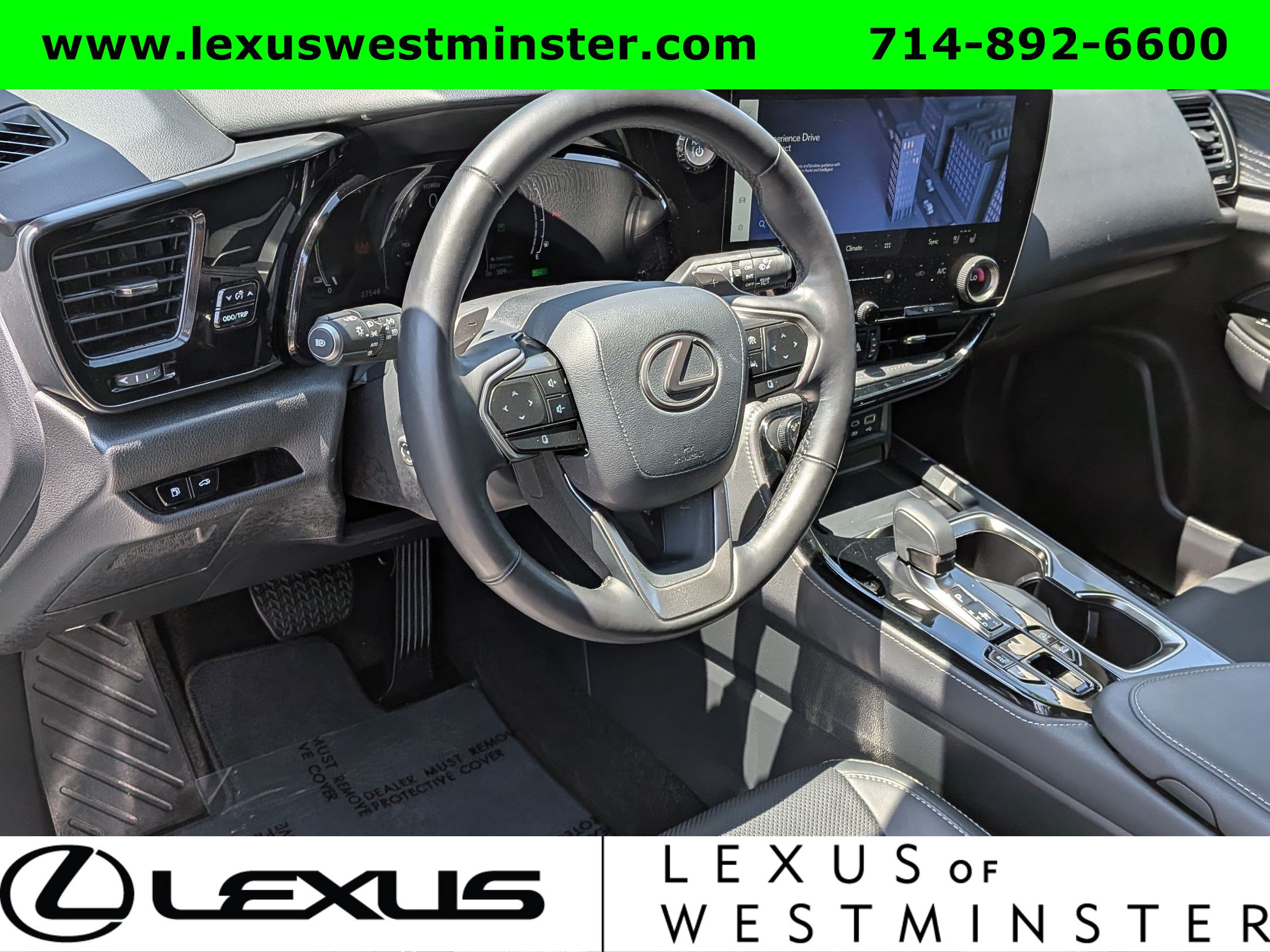 Certified 2024 Lexus NX 450h+ AWD w/ Vision Package image 16