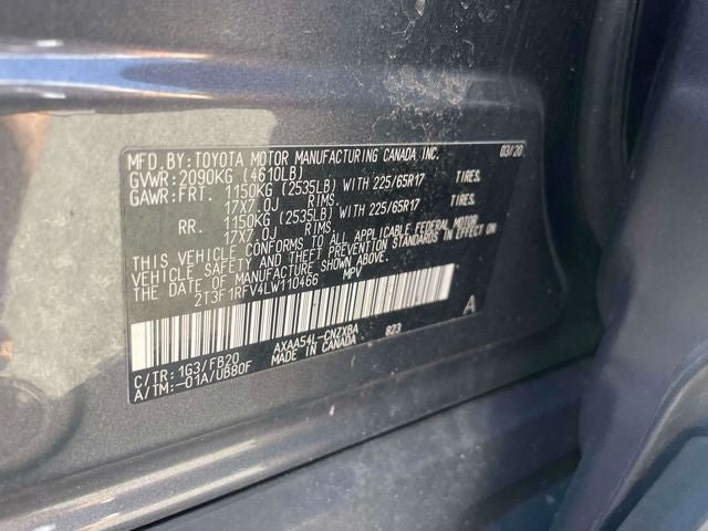 Used 2020 Toyota RAV4 LE w/ All Weather Liner Package AWD/4WD image 20